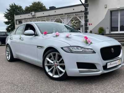 Samochód do ślubu - Białystok biały Jaguar XF 3.0 SC