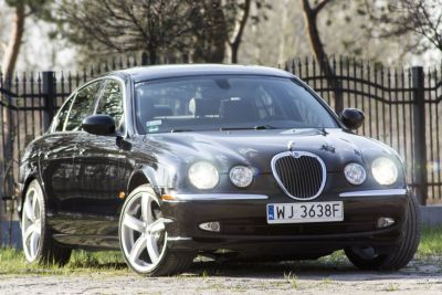 Samochód do ślubu - Warszawa czarny Jaguar S-Type 3.0 V6