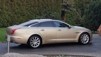 Samochód do ślubu - Pasłęk złoty Jaguar xj 351 supersport  