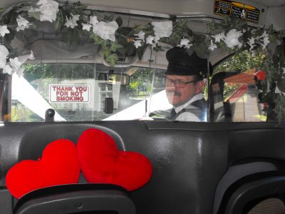Samochód do ślubu - Gdynia czerwony Klasyk TX1 London Taxi 