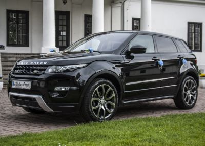 Samochód do ślubu - Kraków czarny Land Rover EVOQUE  