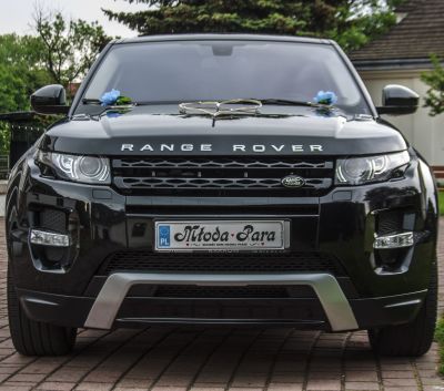 Samochód do ślubu - Kraków czarny Land Rover EVOQUE  