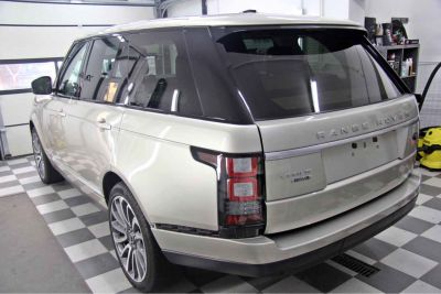 Samochód do ślubu - Rzeszów srebrny Land Rover Range Rover Vogue 4.4