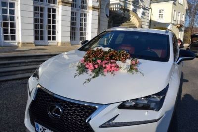 Samochód do ślubu - Kraków biały Lexus NX 2.0