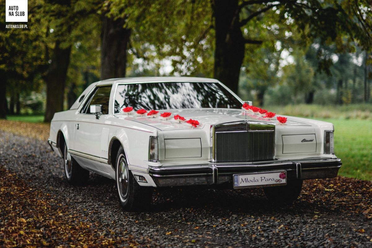 Lincoln Continental Mark V Auto do ślubu, samochód do ślubu