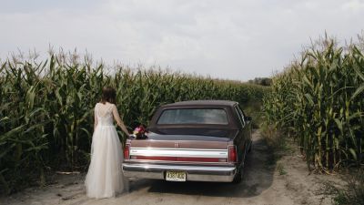 Samochód do ślubu - Brześć Kujawski brązowy Lincoln Town Car V8
