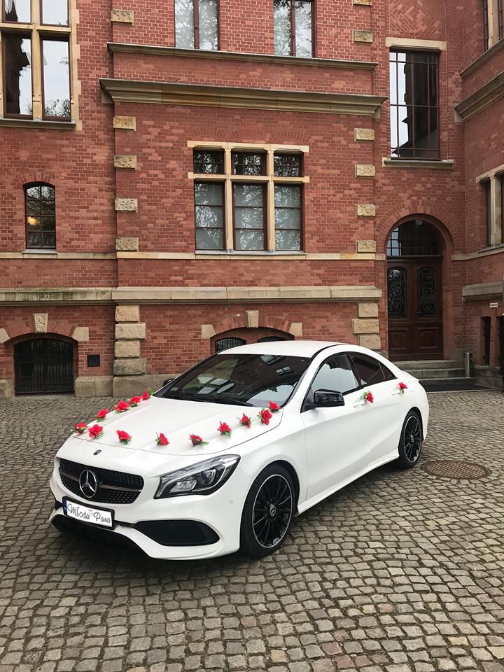 MercedesBenz CLA220 Auto do ślubu, samochód do ślubu