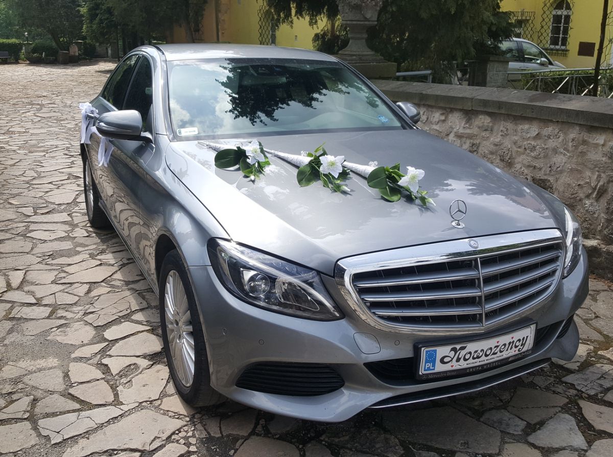 MercedesBenz C Klasa Auto do ślubu, samochód do ślubu