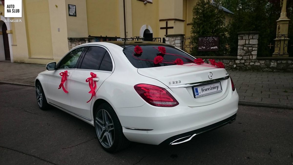 MercedesBenz Klasa C 2.2 170 km Auto do ślubu, samochód