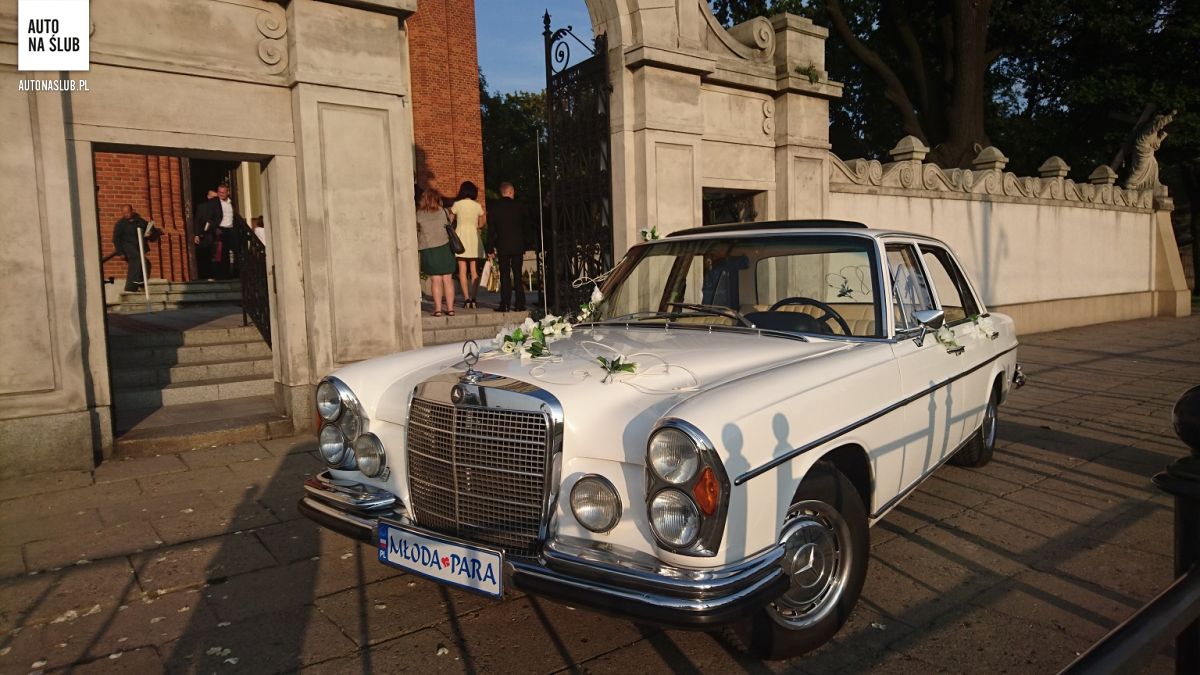 MercedesBenz W108 2800 Auto do ślubu, samochód do ślubu