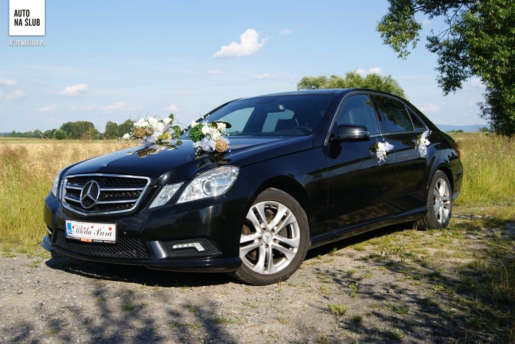 MercedesBenz EKlasa AMG 3.0 Auto do ślubu, samochód do