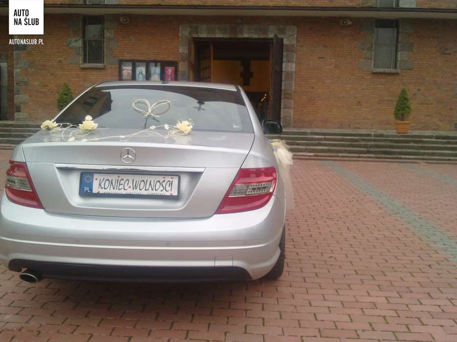 MercedesBenz W204 AMG Auto do ślubu, samochód do ślubu