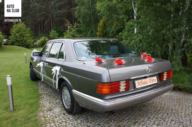 MercedesBenz Sclass W126 LONG Auto do ślubu, samochód