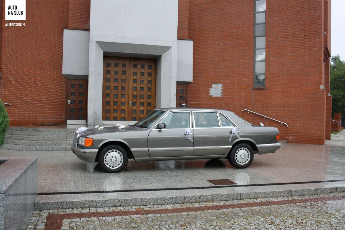 MercedesBenz Sclass W126 LONG Auto do ślubu, samochód