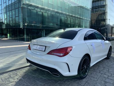 Samochód do ślubu - Kraków biały Mercedes-Benz CLA 