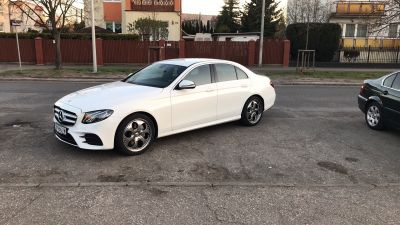 Samochód do ślubu - Bydgoszcz biały Mercedes-Benz E klasa 2.0