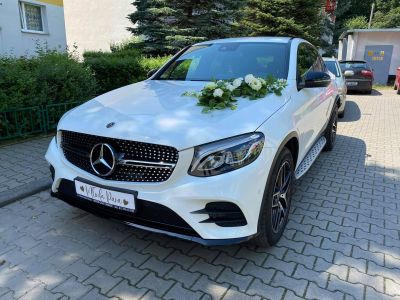 Samochód do ślubu - Zabrze biały Mercedes-Benz GLC 