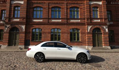 Samochód do ślubu - Łódź biały Mercedes-Benz Klasa E w213 