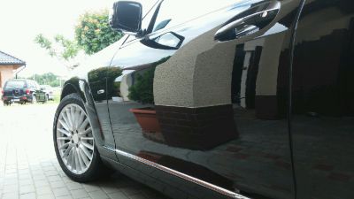 Samochód do ślubu - Dębica czarny Mercedes-Benz W221 
