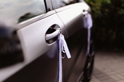 Samochód do ślubu - Sierpc szary Mercedes-Benz Klasa A 1600cm3