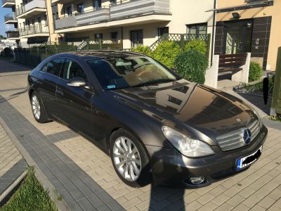 Samochód do ślubu - Warka złoty Mercedes-Benz CLS 3,0