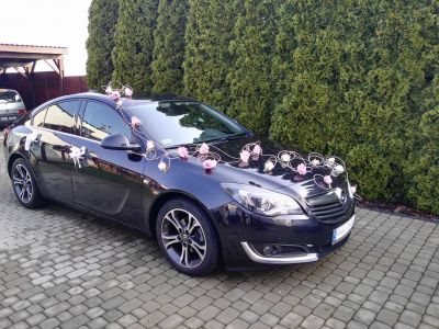 Samochód do ślubu - Dolna czarny Opel Insignia 