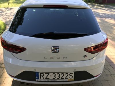 Samochód do ślubu - Rzeszów biały Seat Leon FR 