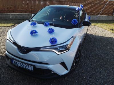 Samochód do ślubu - Chełm biały Toyota C-HR 