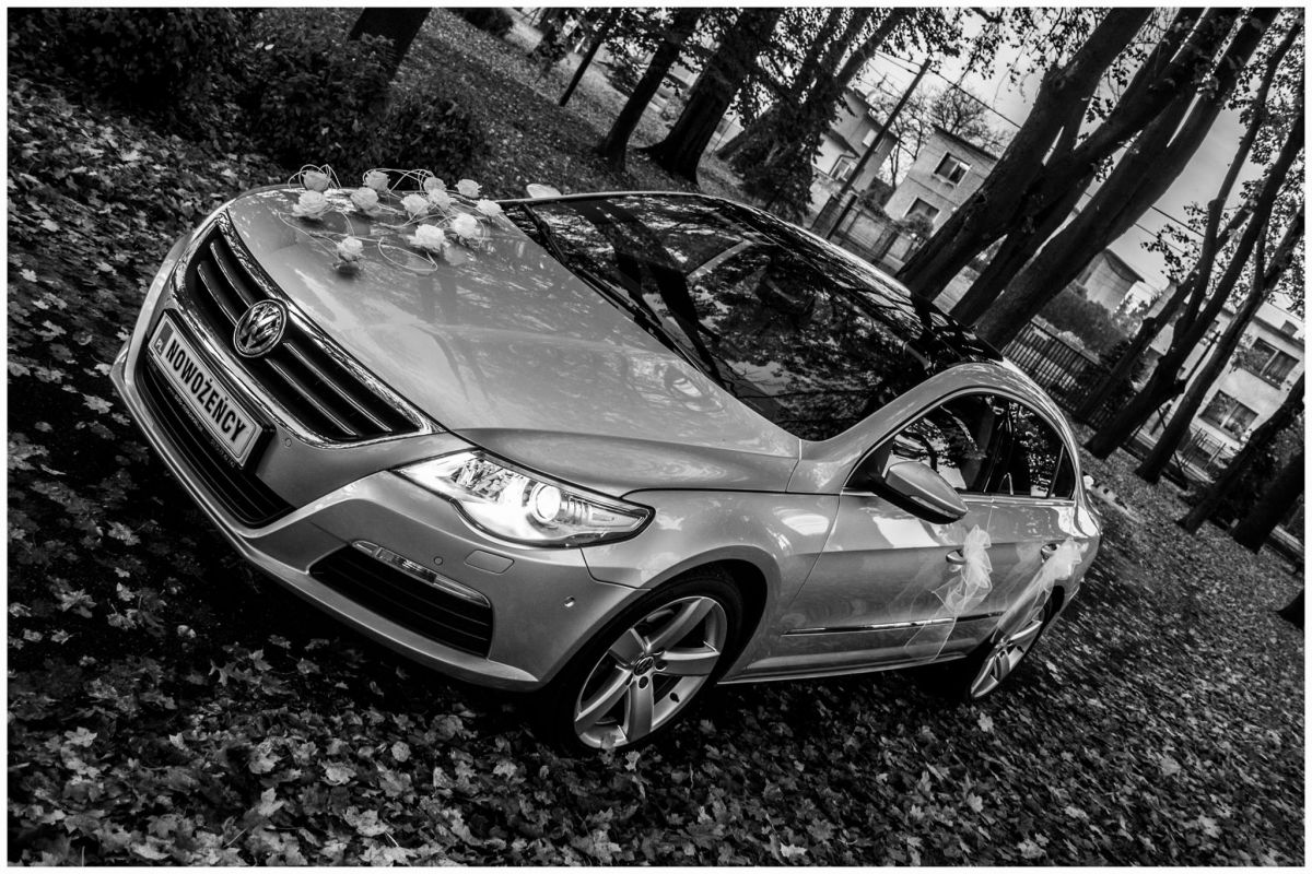 Samochód do ślubu - Radlin srebrny Volkswagen Passat CC 
