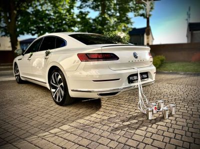 Samochód do ślubu - Łódź biały Volkswagen Arteon 
