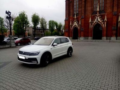 Samochód do ślubu - Łódź biały Volkswagen Tiguan R-Line 