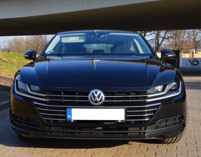 Samochód do ślubu - Wrocław czarny Volkswagen Arteon TDi