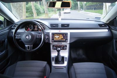 Samochód do ślubu - Gdynia czarny Volkswagen Passat CC 2.0 140KM