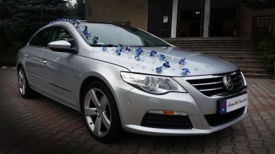 Samochód do ślubu - Radlin srebrny Volkswagen Passat CC 
