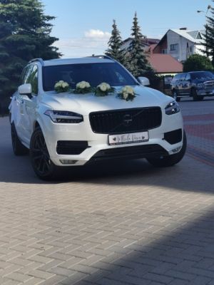 Samochód do ślubu - Białystok biały Volvo XC90 2.0