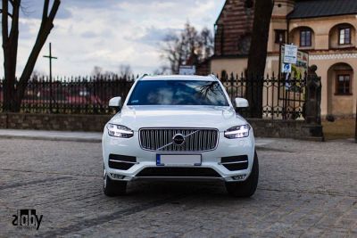 Samochód do ślubu - Starachowice biały Volvo XC90 