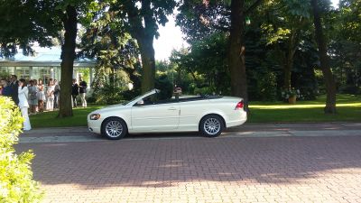 Samochód do ślubu - Nowy Dwór Mazowiecki złoty Volvo C70 2,4